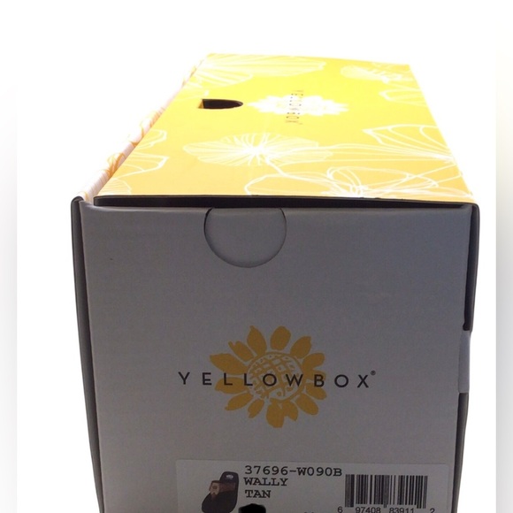 Yellow Box Women’s Wally Tan Flip Flop Sandal Size 9 or 10 - Picture 7 of 10